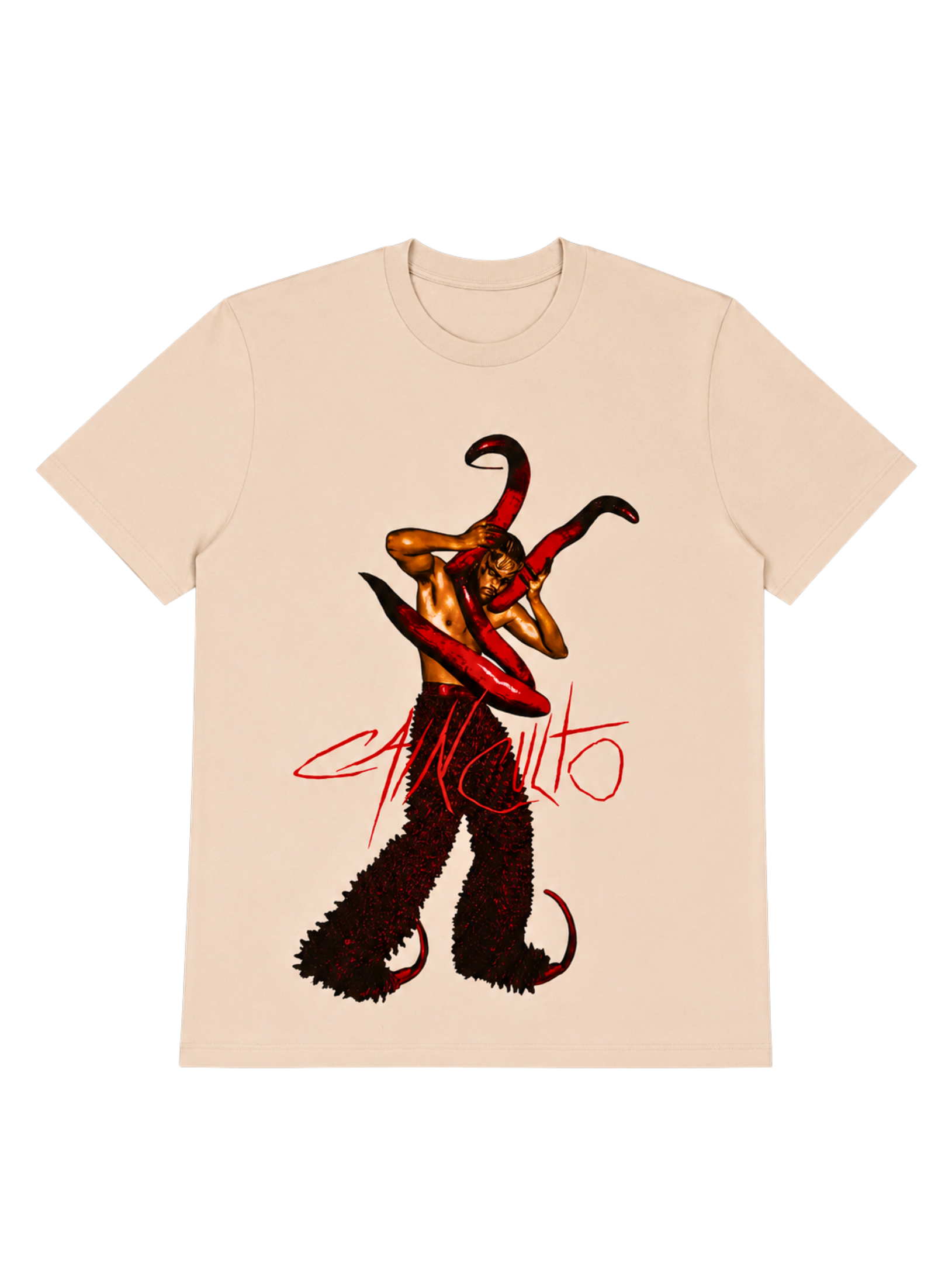 Cain Culto Tee - Cream