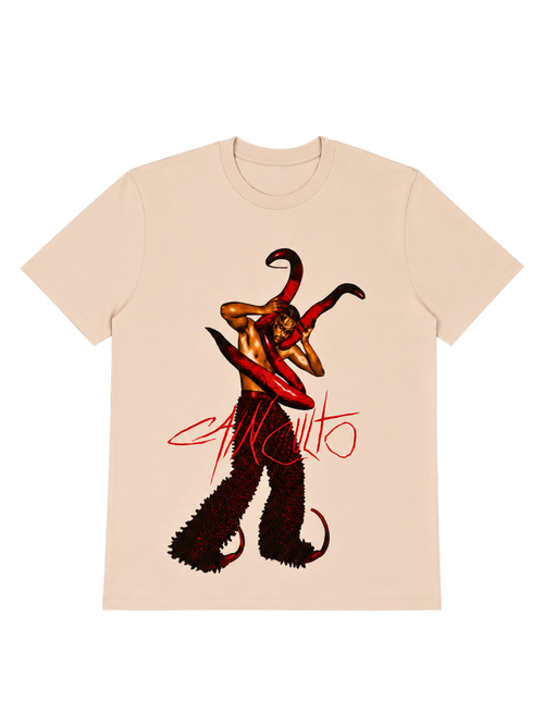 Cain Culto Tee - Cream
