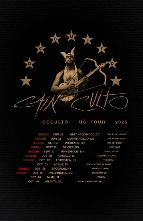 Cain Tour Poster