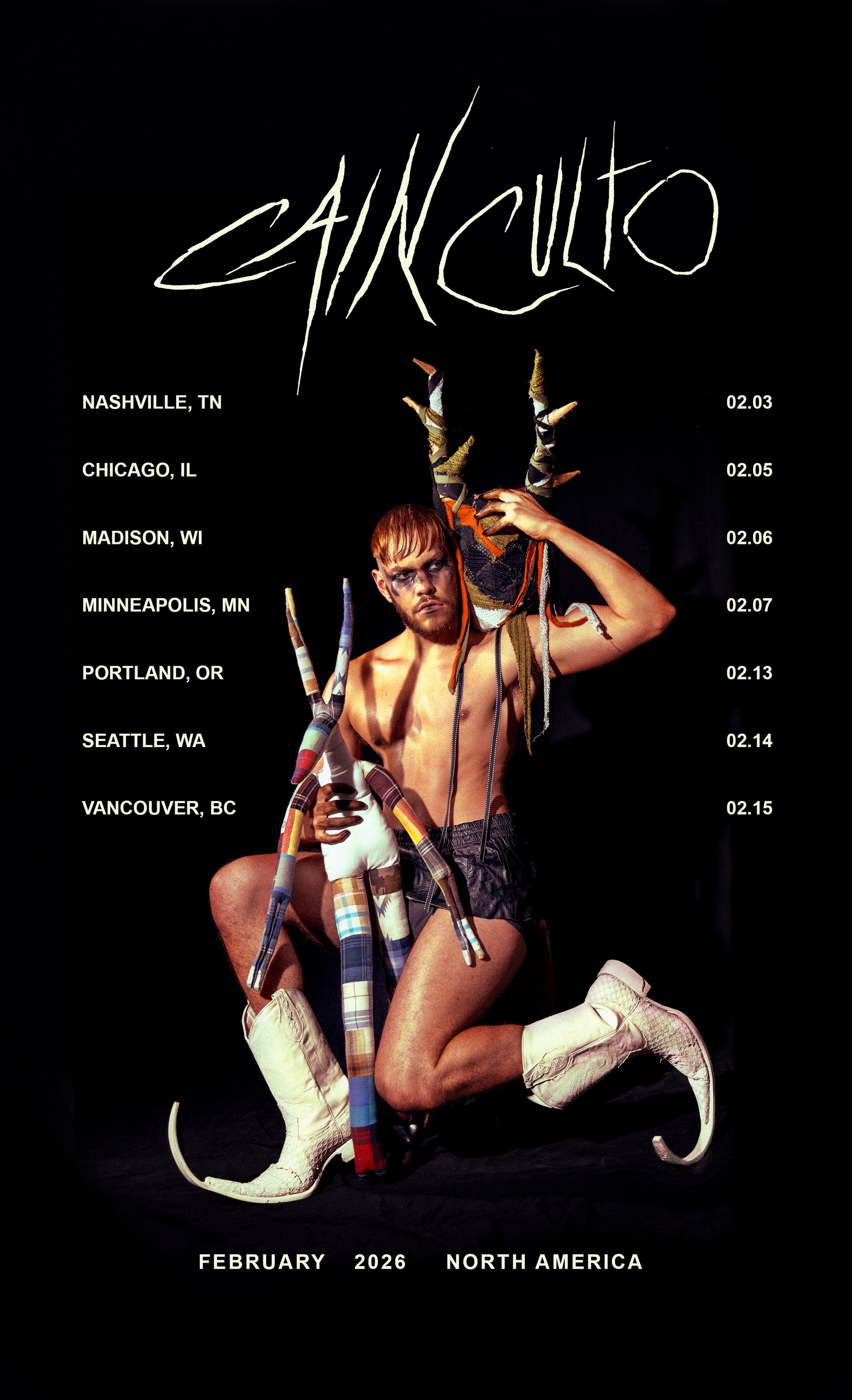 Cain Culto Tour Poster Variant (Signed)